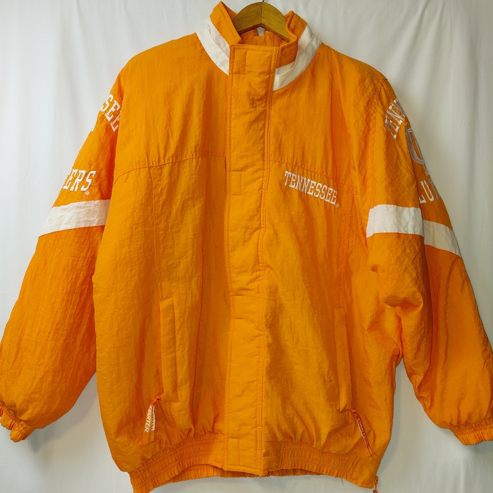 Starter Tennessee Volunteers Insulated Nylon Jacket Men's Sz Med Vintage No Hood